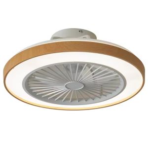 China Wholesale factory 2025 Summer Hot Sale Ceiling Fan Light for Bedroom Tiny House 50CM Ceiling Fan with Light 72W Including Remote APP Control on sale