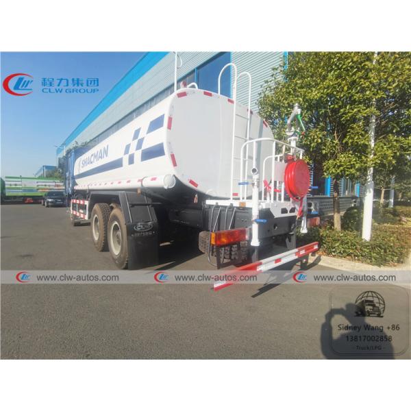 20m3 Shacman 6x4 Water Transport Truck With Q235 Tank