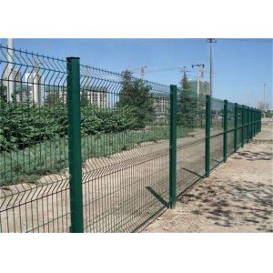 50x200mm Welded Bending Mesh Fence Panels Protecting Application pvc Coated Or