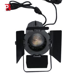 Stage Spot light with Zoom for Small Studio Fan Led Small Volume