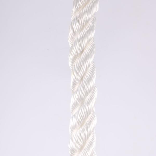 220m High Tenacity Abrasion Resistant 3 Strand Nylon Rope For Marine Dock Mooring
