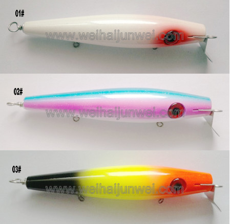 Buy 50g 15cm wooden bait  hard bait trolling fishing lure at wholesale prices