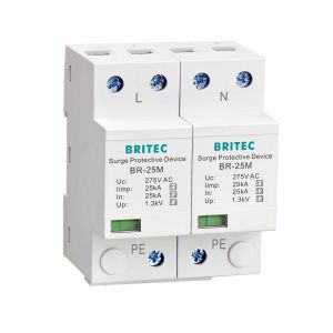 BR-12.5M 3P class I 3p 12.5kA Type 1 3 phase Surge Arrester surge suppressor SPD