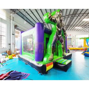 OEM Inflatable Bounce House Combo Super Hero Bouncy Castle