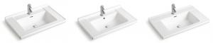 Quality Easy Clean Ceramic Body Art Wash Basins 100 Cm Rectangular Countertop Bathroom Sinks for sale