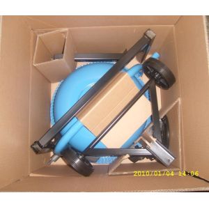 140L Mini Cement Mixer Two Wheels Cement Mixer Machine Fixing Structure