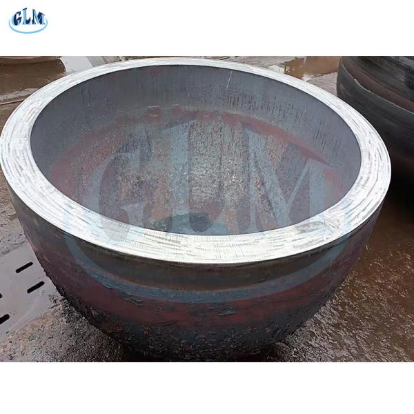 Buy SA516 Gr70 Carbon Steel Dished Head 580 Diameter 40mm Thick at wholesale prices