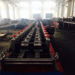 PLC Control Rack Roll Forming Machine Upright Shelf Making Equipment