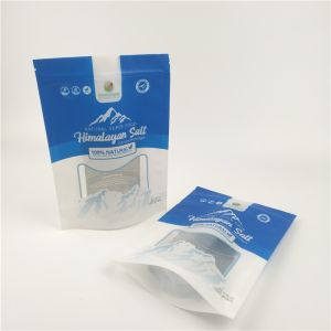 Bath Salt Packaging Foil Matt Stand Up Pouch Reusable