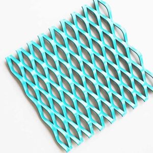 China Easy Cutting And Installing Expanded Aluminum Mesh Good Ventilation Properties on sale