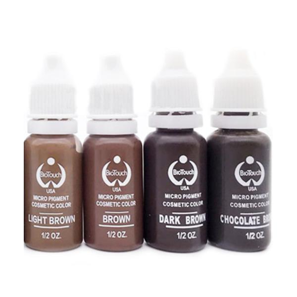 Biotouch Pigment Tattoo Ink 15ml For Tattoo Eyebrow Semi Permanent Makeup