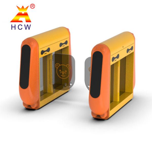 3.1cm Card Reading Swing Turnstile Gate 304 Stainless Steel