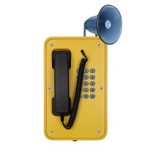 Weather Resistant Industrial Weatherproof Telephone For Tunnel / Railway / Metro