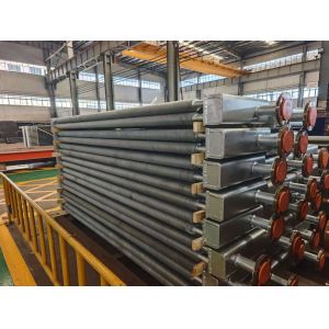 China Customized High Frequency Welded External Spiral Finned Tubes Boiler Condenser on sale