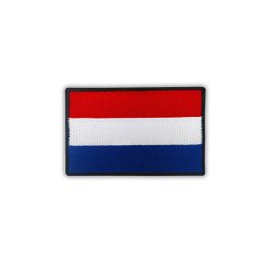 100% Embroidery Iron On Patches National Countries Flag Patch DIY Hooked For