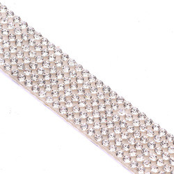 Hot fix rhinestone crystal rhinestone appliques gold rhinestone applique