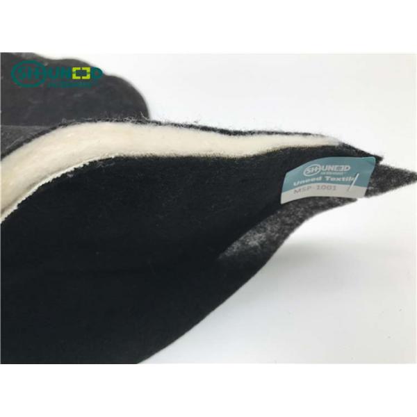 Cotton Canvas Sewing Womens Shoulder Pads Eco - Friendly Black Color 1