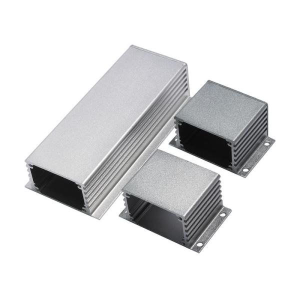 Anodizing Polishing Extruded Aluminum Housing , Polished Heat Sink Extrusion Profiles