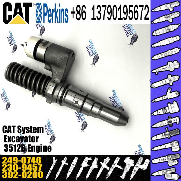 Diesel Engine 3508 3512 3516 3524 Machine Common Rail Fuel Injector 249-0746 2490746
