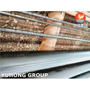 Black Painting Beveled ASTM A335 P11 Alloy Steel Seamless Pipe