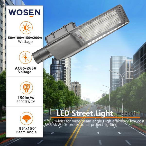 100w 150w Solar LED Parking Lot Lights Ip66 LED Shoebox Street Light