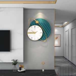 Quality Newly Universe Shape Design Decorations For Home 3d Creative Wall Decor Clocks For Living Room for sale