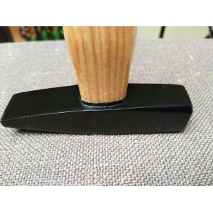 Machinist hammer(XL-0106) with painted surface, colored wooden handle and
