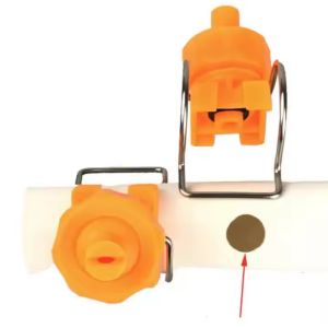 Industrial Pretreatment System Nozzle Customizable Square Rinsing Nozzle With