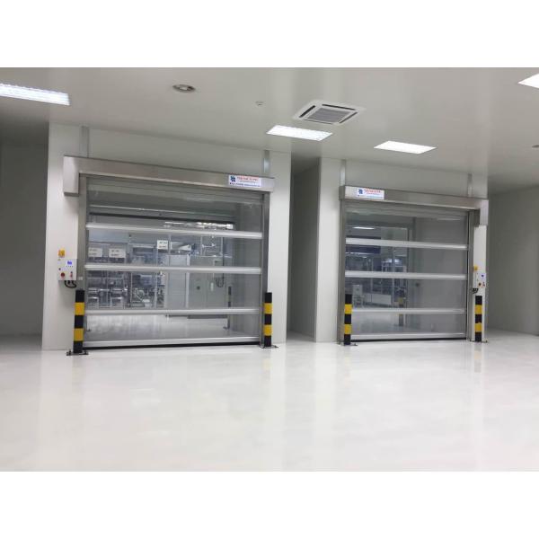 Strong Wind - Bar Security Rolling Shutters 120mm * 120mm Dust - free Area