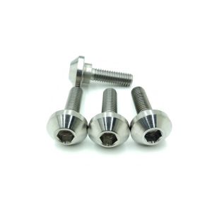 Bicycle Gr5 Titanium Torx Bolt Button Head M8x30