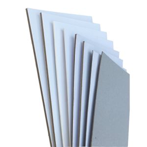 Paper Manufacture Double-Sided Grey Cardboard Sheets Grey Duplex Paperboard