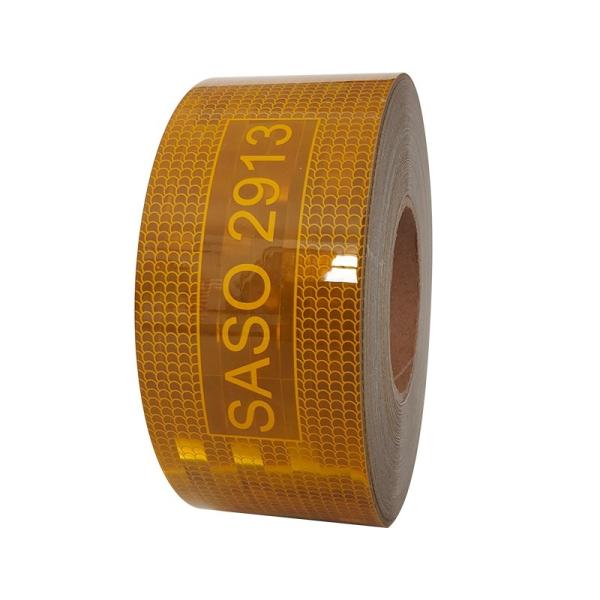 Metallized SASO 2913 Reflective Tape Outdoor Custom Logo