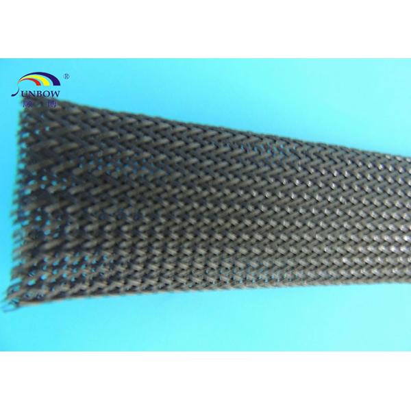 Buy Flexible Nylon PA66 PA6 Braided Expandable Sleeve for Wire Protection at wholesale prices