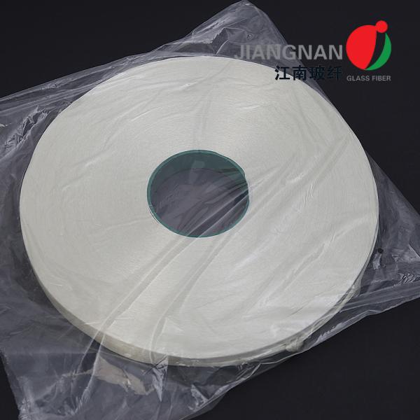 Buy 0.3mm Thickness Insulation Fiberglass Banding Tape Polyester Resin Impregnated at wholesale prices
