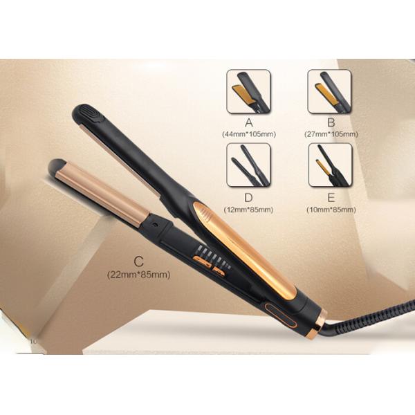 Buy AC240V Tourmaline Plate Travel Size Hair Straightener 2 In 1 Mini ceramic flat iron at wholesale prices