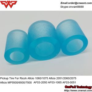 China Blue Pickup Tire For Ricoh Aficio af1060 af1075 af2075 mp7500 MP8000 60018001 9001AF03-2050 AF03-1065 AF03-0051 on sale
