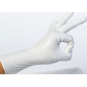 Nitrile Rubber Powder Free Latex XL Disposable Medical Gloves