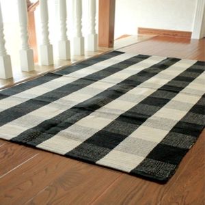 Hand-woven mat Cotton material Children's mat