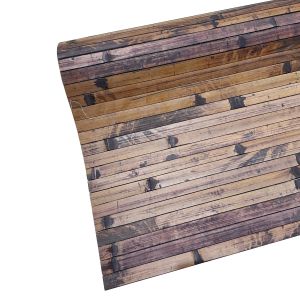 Customized Bamboo Wallpaper Bamboo Paneling 17mm Width Woven Back