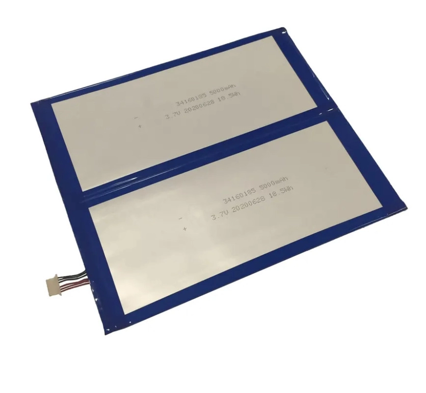 Ultra Thin Lithium Polymer Battery 3.7 V 10000mah Rechargeable Lipo Battery
