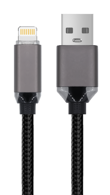 Quality Heavy - Duty Braided Lightning Data &amp; Charging Cable for sale