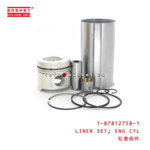 Quality 1878127581 1-87812758-1 XE 6BG1 Isuzu Liner Set for sale