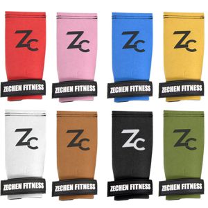 Gym fitness suede microfiber leather no hole Crossfit hand grips