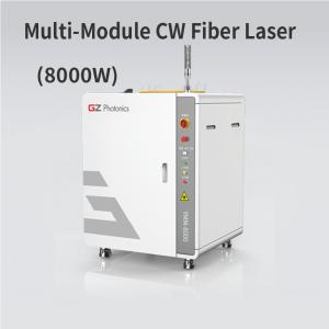 Quality Continuous Wave 8000W Fiber Laser High Strength With Customizable Frequency for sale
