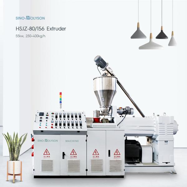 110kW Power Sino-HS 3 Layer PVC Pipe Making Machine / HDPE Pipe Machine / PPR Pipe Machine