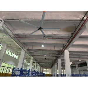 Beacon ECO Friendly 20 Feet HVLS Fans For Warehouse 10000 Sq Ft Coverage 3 Phase