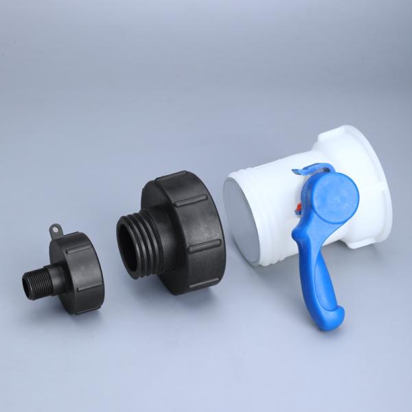 Hexagon Head Code IBC Tank Adapter for UMETASS 100MM To S60*6 Male Thread Valve Faucet