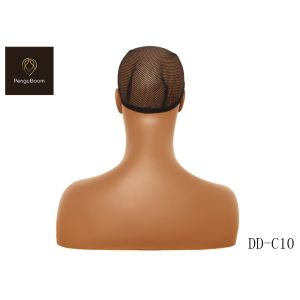 Washable Pierceable Mannequin Head Shoulders With Meticulous Makeup