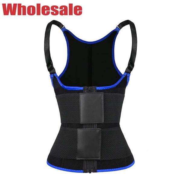 Buy Double Compression Waist Trainer Vest Women'S Sauna Sweat Vest at wholesale prices