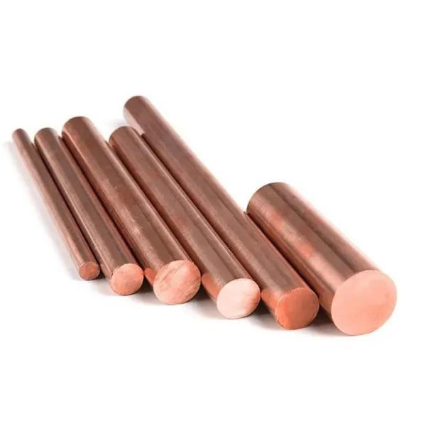 Buy C3601 Solid Polished Red Rod 2mm-40mm C10100 C11000 C14500 Round Copper Bar for Your at wholesale prices